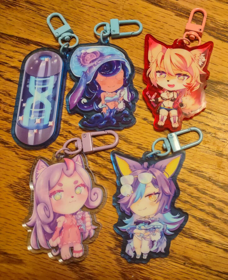 acrylic keychains
