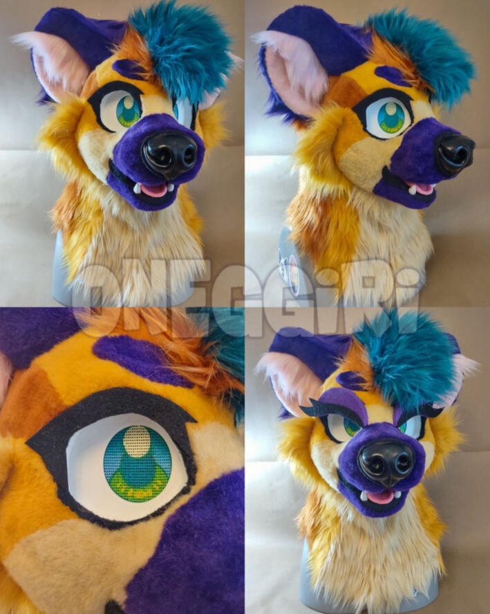 Hyena Fursuit Head