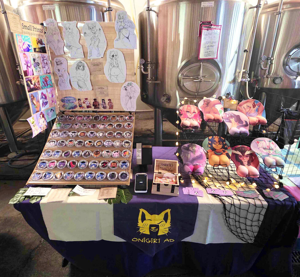 Slightly Furry Market (6ft Table)