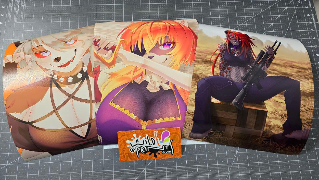 A spread of a few large 11x14" prints A spread of a few large 11x14" prints